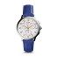 Horlogeband Fossil CH3032 Leder Blauw 16mm